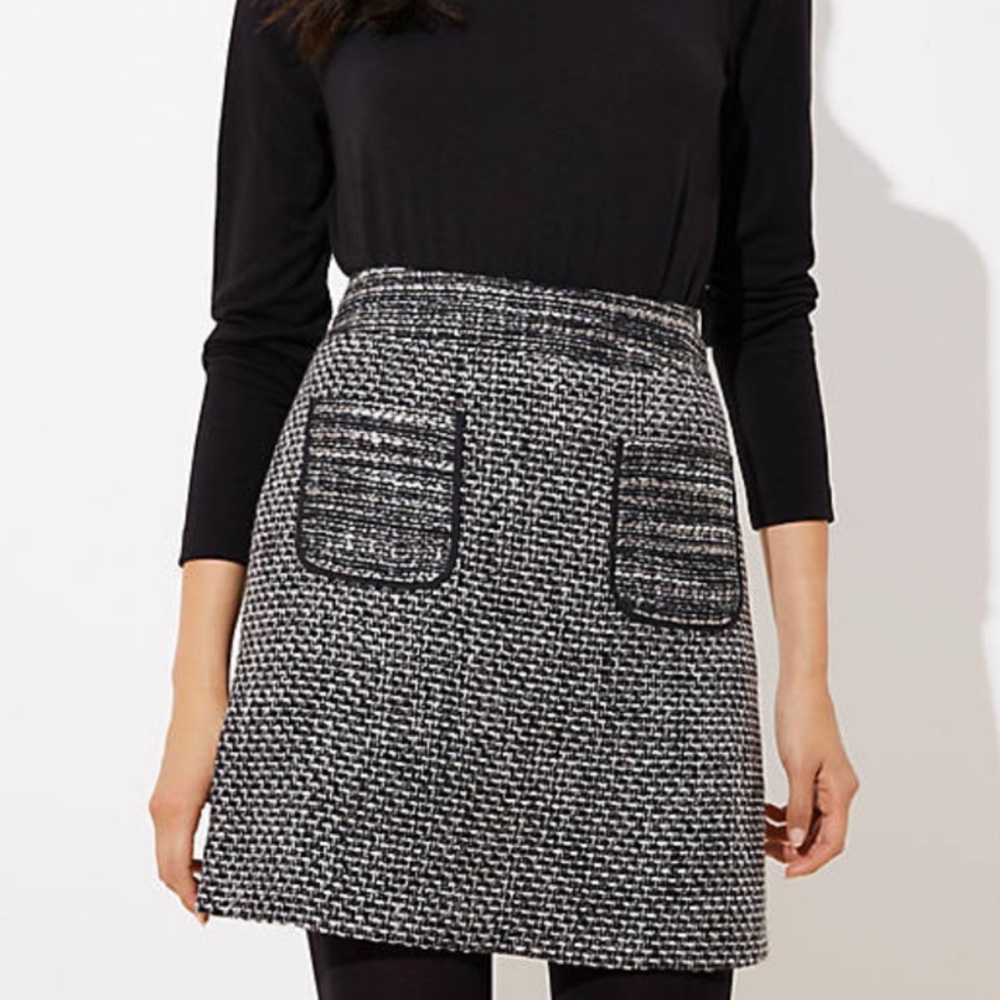LOFT Mini Sweater Skirt